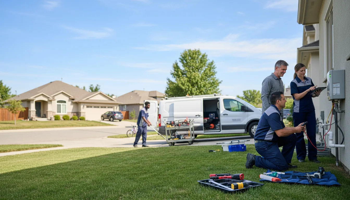 Tankless water heater service in Dell Rapids, SD